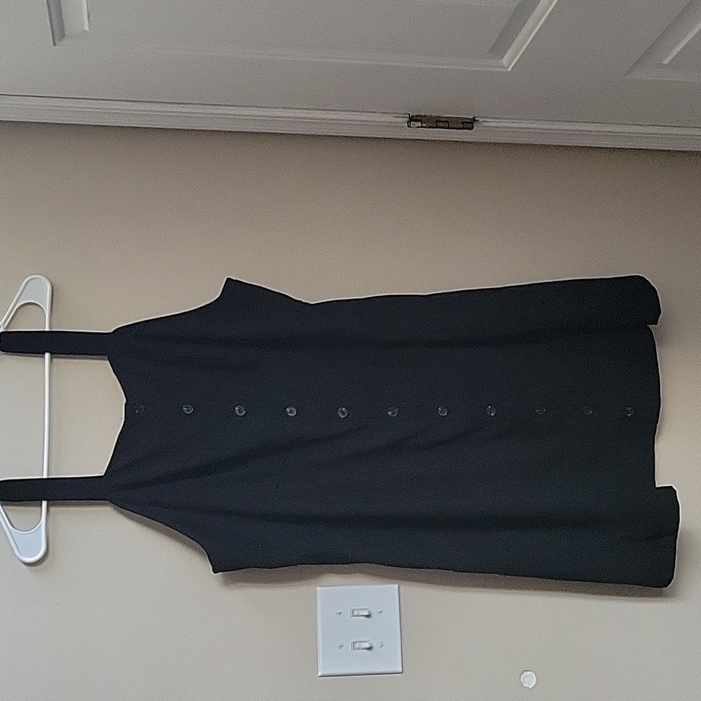 Shein 4x (fits like 2x) Black Corduroy Dress - Picture 1 of 4